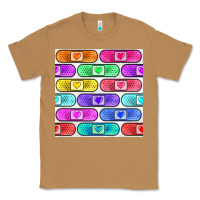 Toasted Coconut plaster seamless pattern Classic Tee - BundleAndBundleShop