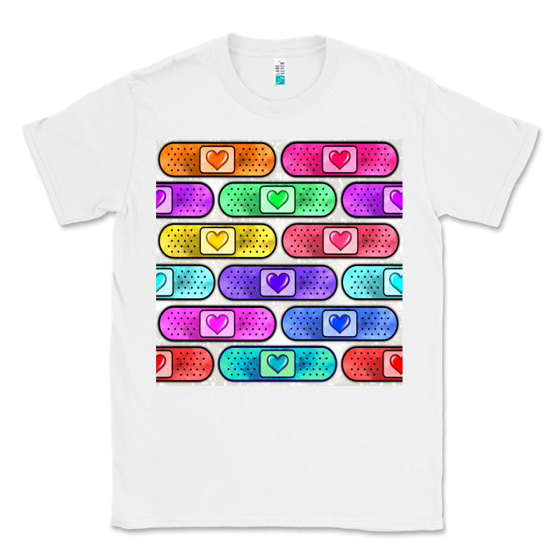 Plaster Seamless Pattern Classic Tee by BundleAndBundleShop | Teevron