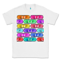 White plaster seamless pattern Classic Tee - BundleAndBundleShop