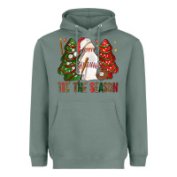 Sage tis' the season baseball christmas cakes bbs Heavyweight Hoodie - BundleAndBundleShop