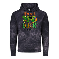 Cloud Black its not luck its skill st. patricks day Vintage Hoodie - Neo Western