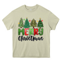 Mossy merry christmas trees Heavy Core Tee - MaliasSmallBusiness