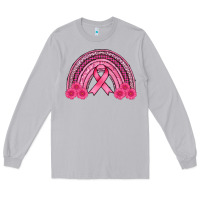 Moon Dust breast cancer rainbow Long Sleeve Tee - AdoDesignShop