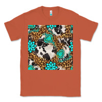 Copper western turquoise seamless pattern Classic Tee - BundleAndBundleShop