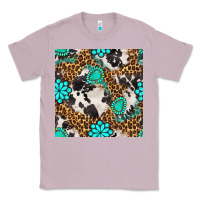 Lilac western turquoise seamless pattern Classic Tee - BundleAndBundleShop