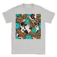 Moon Dust western turquoise seamless pattern Classic Tee - BundleAndBundleShop