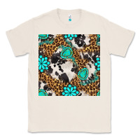 Natural western turquoise seamless pattern Classic Tee - BundleAndBundleShop
