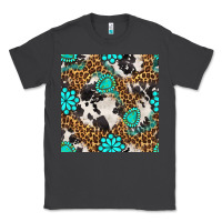Smoke western turquoise seamless pattern Classic Tee - BundleAndBundleShop