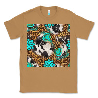 Toasted Coconut western turquoise seamless pattern Classic Tee - BundleAndBundleShop