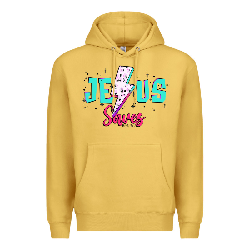 Jesus Saves Premium Hoodie by JahusDesignShop | Teevron