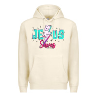 Tofu jesus saves Premium Hoodie - JahusDesignShop
