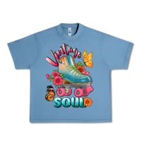 Pebble Blue vintage soul Urban Heavy Tee - BundleAndBundleShop