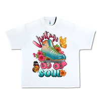 White vintage soul Urban Heavy Tee - BundleAndBundleShop