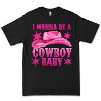 Black i wanna be a cowboy baby Premium Tee - texasbilliewilder