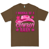 Cacao i wanna be a cowboy baby Premium Tee - texasbilliewilder