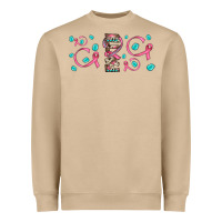 Mushroom faith ribbon gemstone Heavyweight Sweatshirt - JahusDesignShop