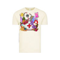 Vintage Arctic nurse  summer Vintage Tee - AdoDesignShop