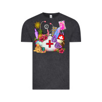 Vintage Black nurse  summer Vintage Tee - AdoDesignShop