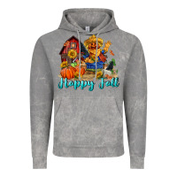 Cloud Rock happy fall scarecrow Vintage Hoodie - FaDigitalArtStudio