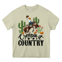 Mossy creepin it country rodeo Heavy Core Tee - MaliasSmallBusiness