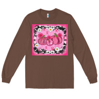 Chestnut breast cancer pumpkins Long Sleeve Tee - AdoDesignShop