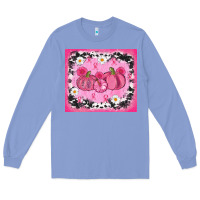 Colony Blue breast cancer pumpkins Long Sleeve Tee - AdoDesignShop