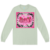 Matcha breast cancer pumpkins Long Sleeve Tee - AdoDesignShop