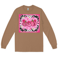 Toasted Coconut breast cancer pumpkins Long Sleeve Tee - AdoDesignShop