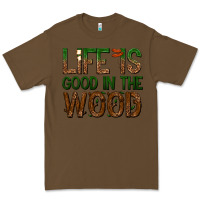 Cacao life is good in the wood Premium Tee - texasbilliewilder