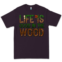 Plum life is good in the wood Premium Tee - texasbilliewilder