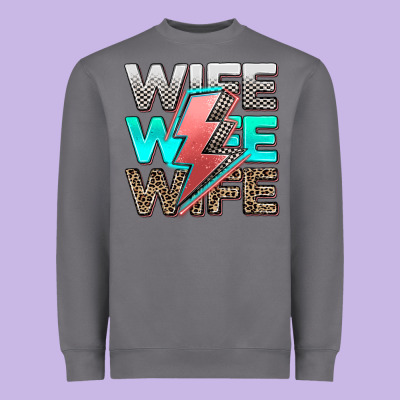 Racing Wife Wife Wife Heavyweight Sweatshirt Designed By Adodesignshop