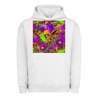Pigment Lunar Rock Mardi Gras and jester hat seamless pattern Urban Hoodie - HowdyJamesFarm