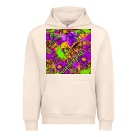 Sandshell Mardi Gras and jester hat seamless pattern Urban Hoodie - HowdyJamesFarm