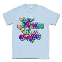 Dusty Blue mom life Classic Tee - JahusDesignShop