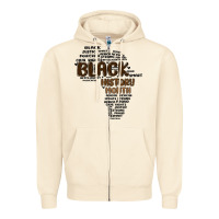 Sandshell black history month Zipper Hoodie - MaliasSmallBusiness