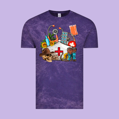 Nurse  Summer Vintage Tee Designed By Adodesignshop