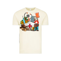 Vintage Arctic nurse  summer Vintage Tee - AdoDesignShop