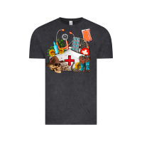 Vintage Black nurse  summer Vintage Tee - AdoDesignShop