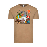 Vintage Coffee nurse  summer Vintage Tee - AdoDesignShop