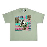 Oil Green heifer Urban Heavy Tee - AdoDesignShop