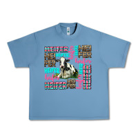 Pebble Blue heifer Urban Heavy Tee - AdoDesignShop