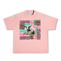 Salmon heifer Urban Heavy Tee - AdoDesignShop