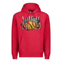 Cardinal Softball Mom Premium Hoodie - Bettercallsaul