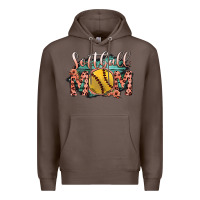 Coffee Softball Mom Premium Hoodie - Bettercallsaul