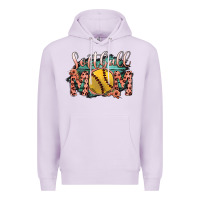 Lilac Softball Mom Premium Hoodie - Bettercallsaul