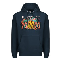 Navy Softball Mom Premium Hoodie - Bettercallsaul