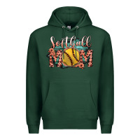 Sports Green Softball Mom Premium Hoodie - Bettercallsaul
