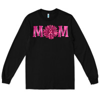 Black breast cancer mom sunflower Long Sleeve Tee - AdoDesignShop