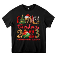 Black family christmas 2023 making memories together Heavy Core Tee - MaliasSmallBusiness
