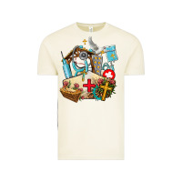 Vintage Arctic nurse  cross and jesus Vintage Tee - AdoDesignShop